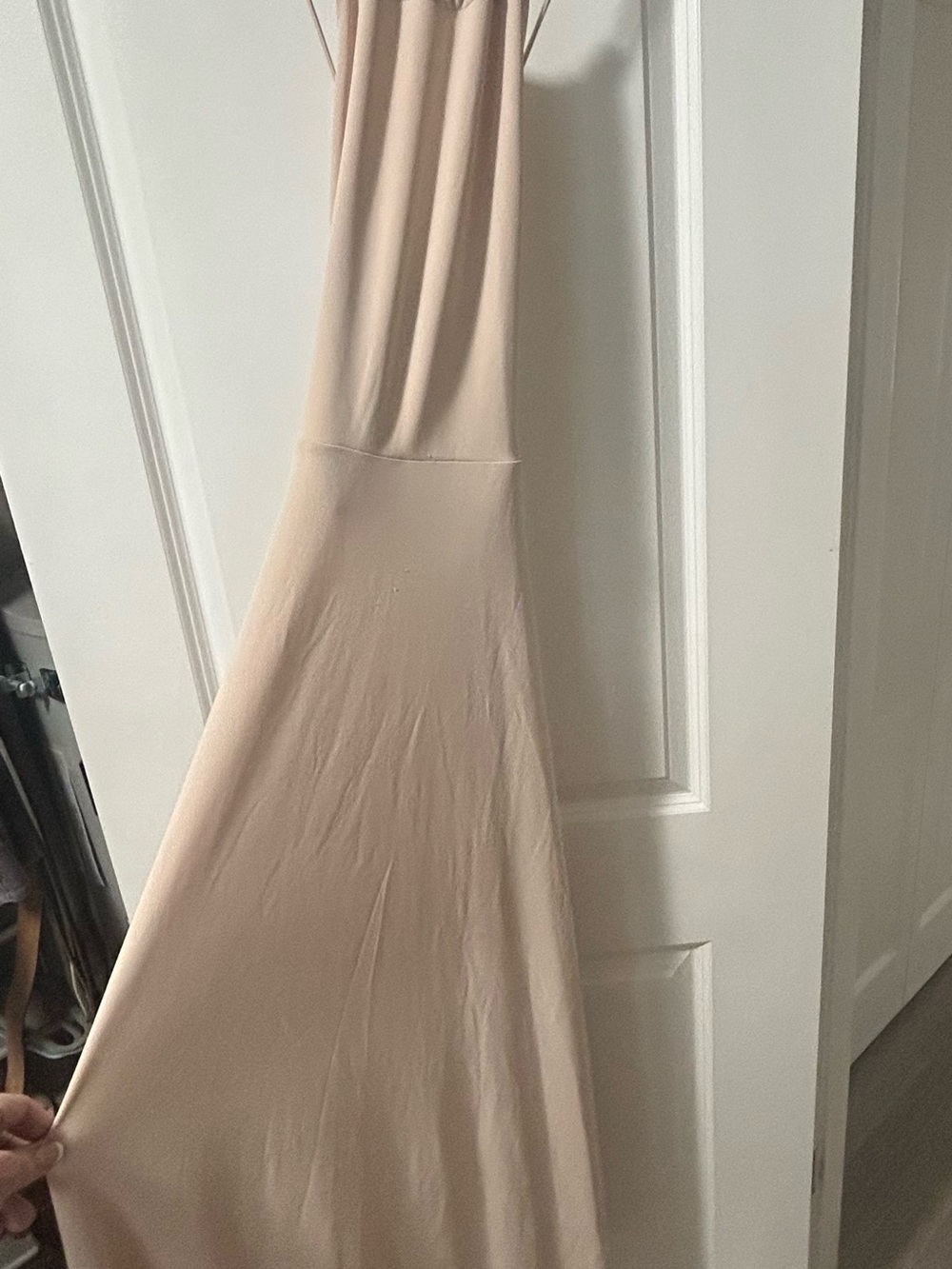 Forever 21 Sleeveless Maxi Dress in Light Blush